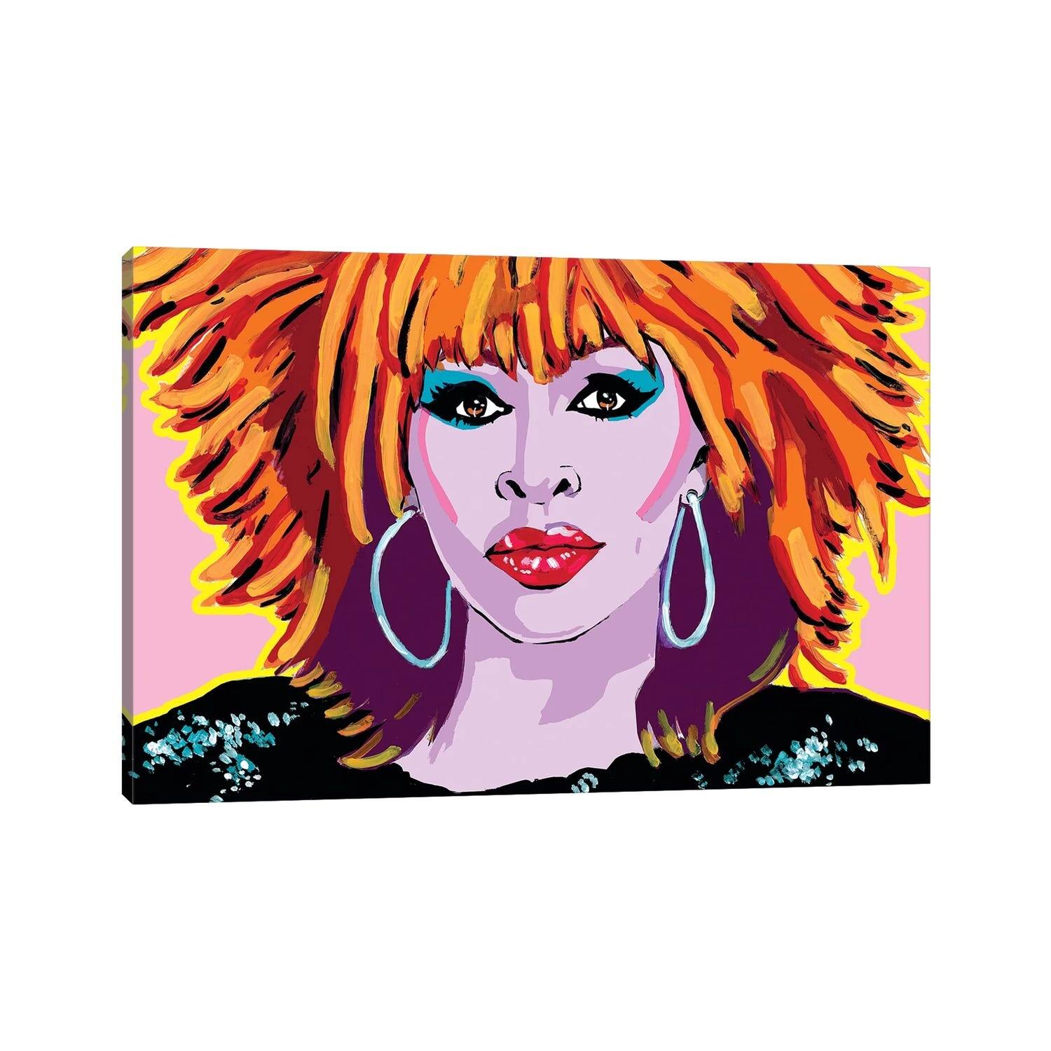 iCanvas "Tina Turner" by Corey Plumlee Canvas Print Bed Bath & Beyond